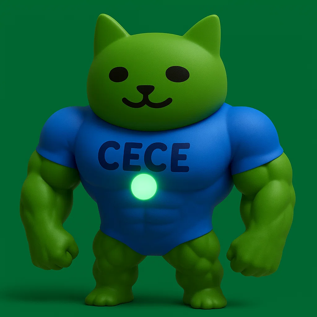 Muscular CeCe Superhero